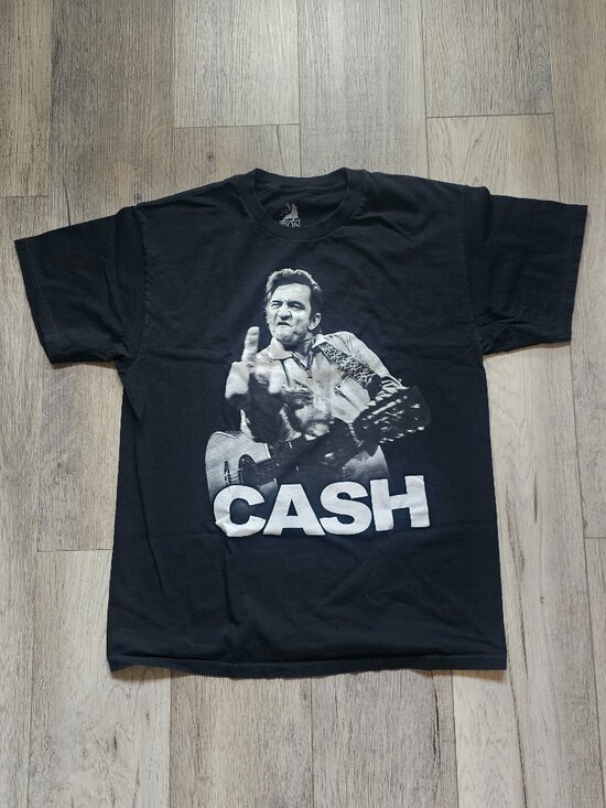 Zion Rootswear Other - Johnny Cash Official San Quentin Graphic Tee Black Size Large